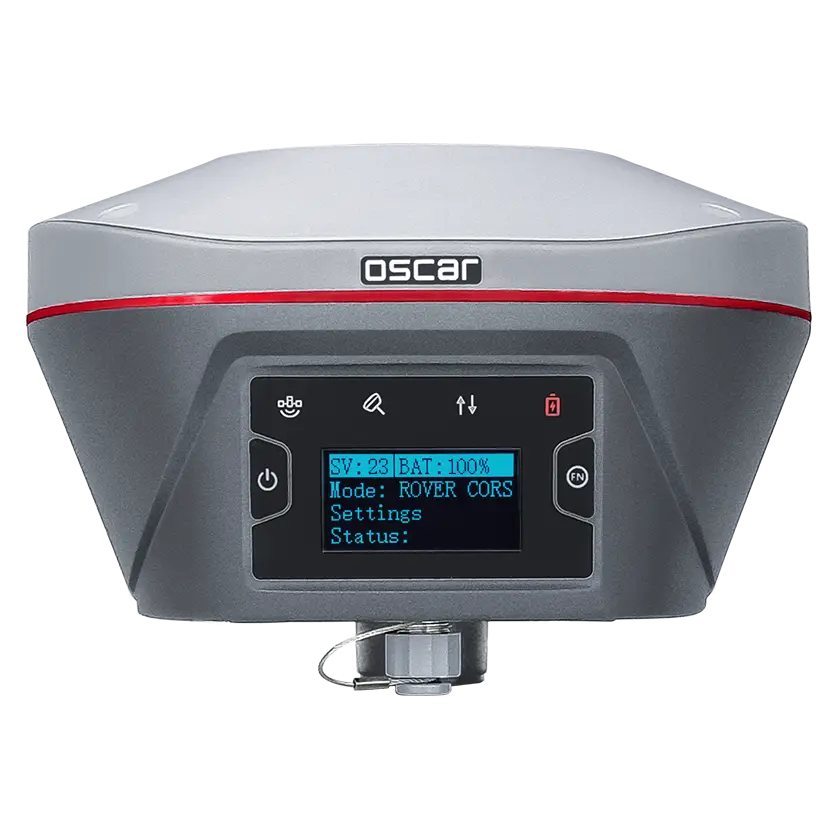 Transparent image of an Oscar Ultimate with the menu illuminated.