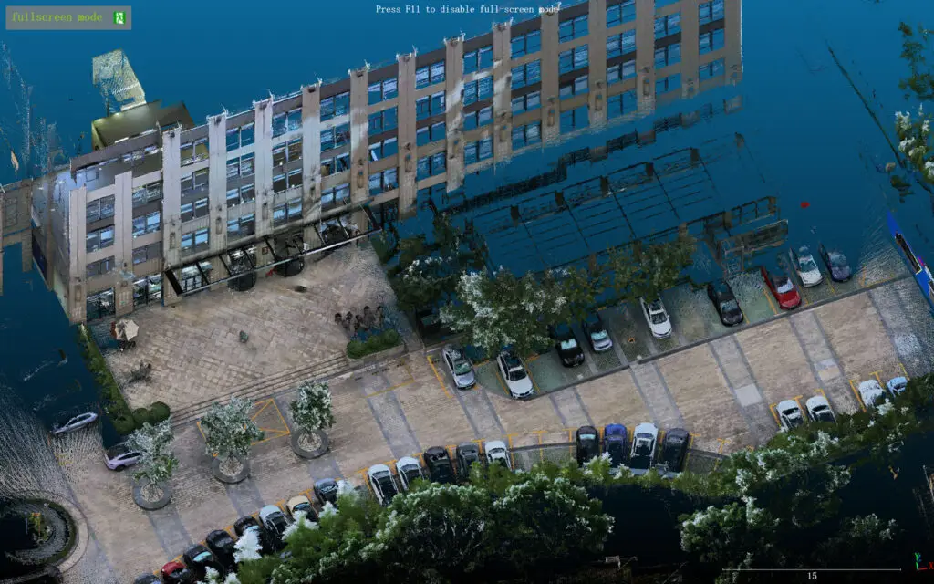 Screenshot of a software capture from a Tersus MVP S2.