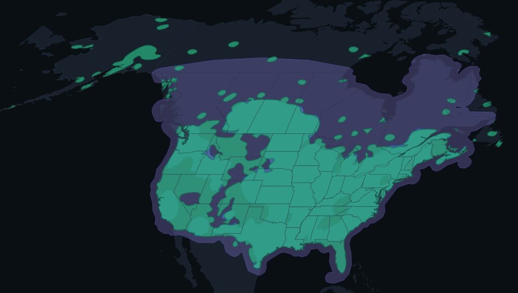 RTK Premium US & Canadian Coverage Map